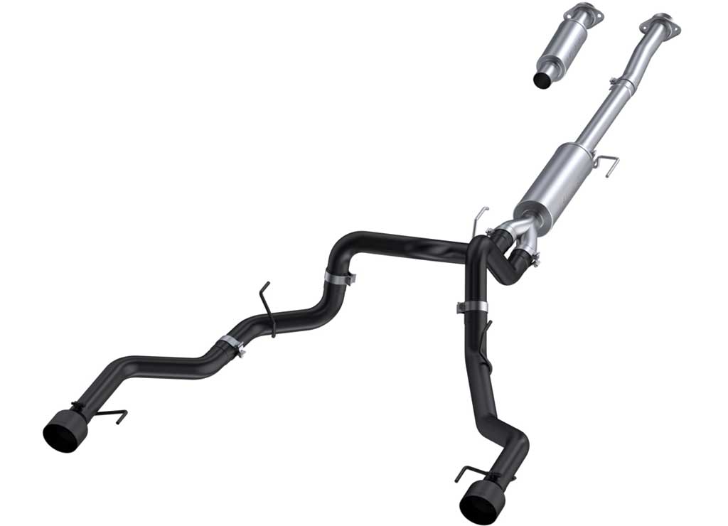 22-C F-150 3.5L ECOBOOST 5.0L Cat-Back Exhaust System - Performance Upgrade for Enhanced Sound and Power
