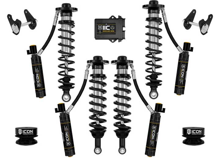 Icon Vehicle Dynamics - 22 - C F150 Lightning Stage 4 - 3.5 - Inch Lowering Suspension Upgrade