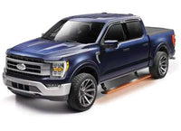 Amp Research - 22 - C F250/F350/2022 F450 ONLY SYNC 4 SUPERCREW POWERSTEP VISION BLACK