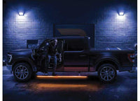 Amp Research - 22 - C F250/F350/2022 F450 ONLY SYNC 4 SUPERCREW POWERSTEP VISION BLACK