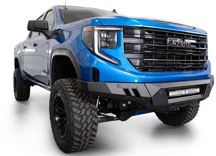 22-C SIERRA 1500 BLACK LABEL FRONT BUMPER(COMPATIBLE WITH SUPERCRUISE)
