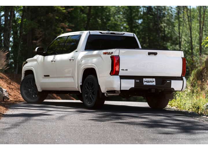 22-C TUNDRA 3.5L DUAL CAT-BACK EXHAUST SYSTEM WITH 3-INCH SINGLE SIDE EXIT