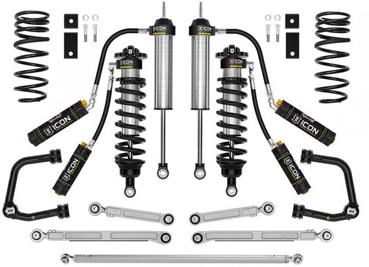 22-C TUNDRA STAGE 3 3.0 TUBULAR SUSPENSION SYSTEM WITH 2-3.25 INCH HEIGHT ADJUSTMENT Icon Vehicle Dynamics