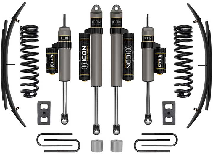 23-C F250/F350 Gas 2.5 Stage 2 Suspension Upgrade with Expansion Pack