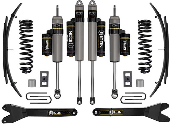 23-C F250/F350 GAS Stage 2 2.5" Suspension Upgrade with Radius Arms & Expansion Kit