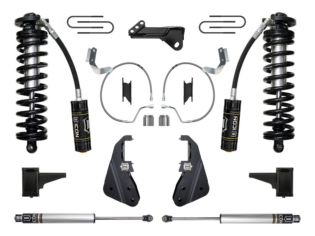 ICON Vehicle Dynamics - 23 FORD F250/F350 4 - 5.5" STAGE 1 COILOVER CONVERSION SYSTEM