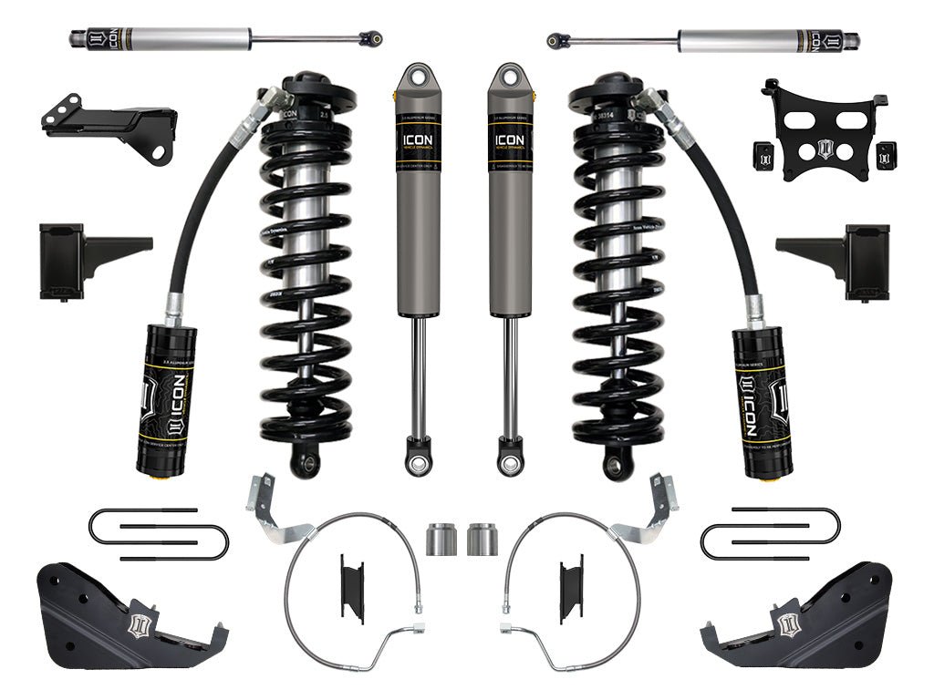 ICON Vehicle Dynamics - 23 FORD F250/F350 4 - 5.5" STAGE 3 COILOVER CONVERSION SYSTEM
