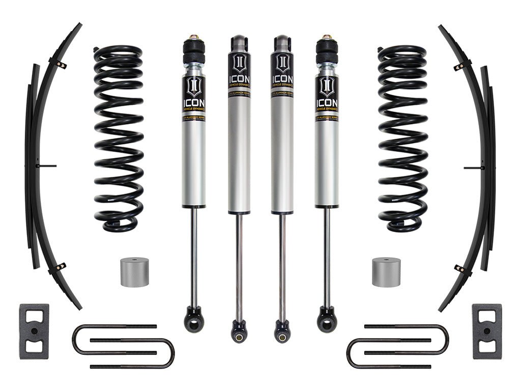 ICON Vehicle Dynamics - 23 FORD F250/F350 GAS 2.5" STAGE 1 SUSPENSION SYSTEM W EXPANSION PACK