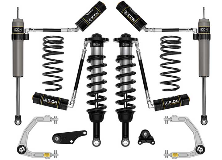 Tacoma Stage 4 Billet Suspension Kit with Adjustable Multi-Rate Springs
