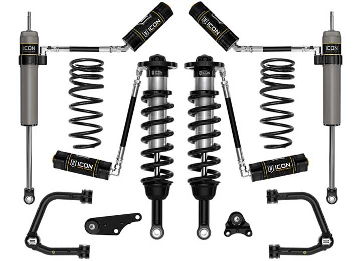 Tacoma Stage 4 Tubular Suspension System with Multi-Rate Springs - 1.25 to 3 Inch Lift