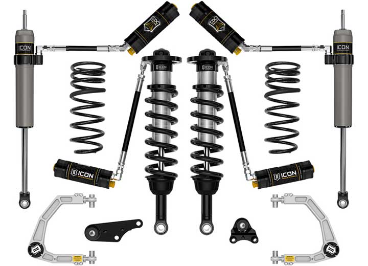 24-C Tacoma Adjustable Stage 5 Billet Suspension System with Multi-Rate Springs for Enhanced Ride Quality