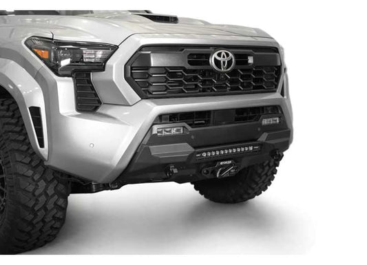 24-C TACOMA STEALTH CENTER MOUNT WINCH FRONT BUMPER BLACK