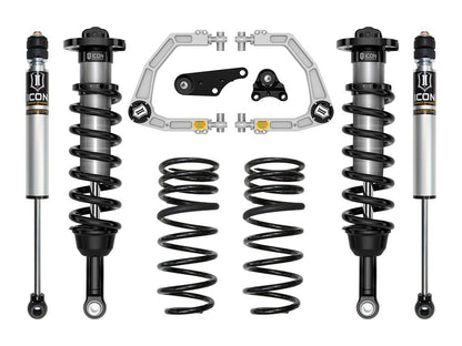 ICON Vehicle Dynamics - 24 TACOMA 1.25 - 3" STAGE 2 SUSPENSION SYSTEM BILLET WITH TRIPLE RATE SPRING
