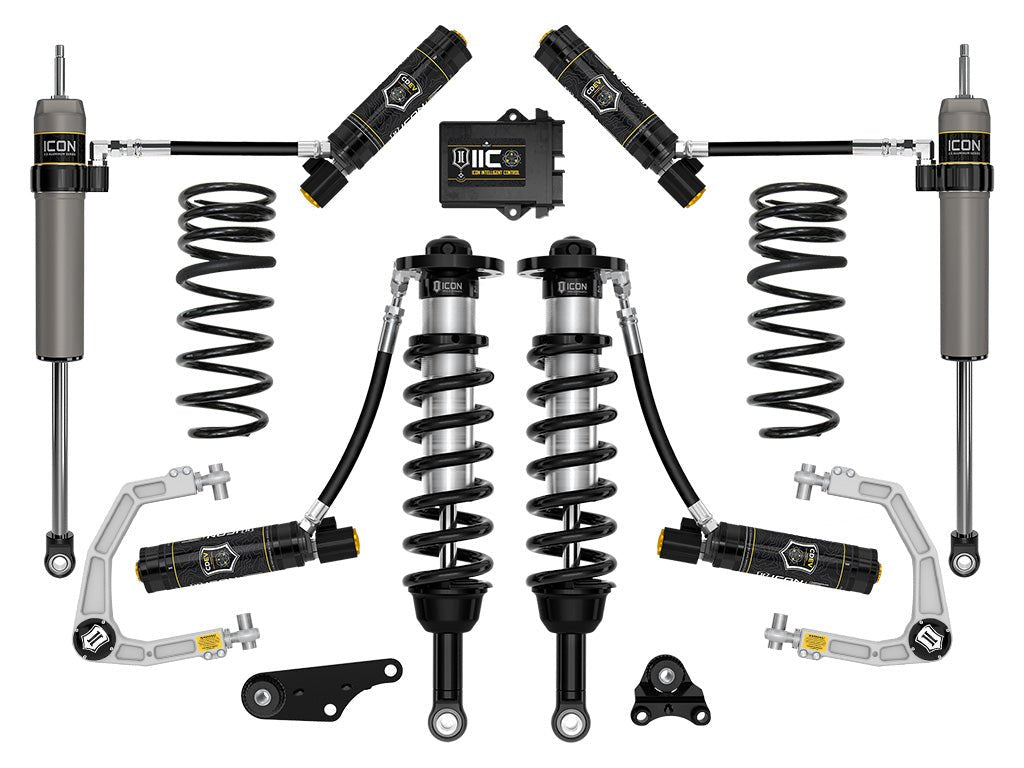 ICON Vehicle Dynamics - 24 TACOMA 1.25 - 3" STAGE 6 SUSPENSION SYSTEM BILLET WITH TRIPLE RATE SPRING