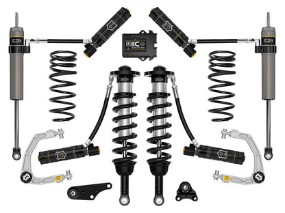 ICON Vehicle Dynamics - 24 TACOMA 1.25 - 3" STAGE 6 SUSPENSION SYSTEM BILLET WITH TRIPLE RATE SPRING