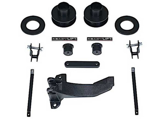 2.5IN FRONT LEVEL KIT W/TRACK BAR BRACKET 08-10 F250/F350/F450 4WD