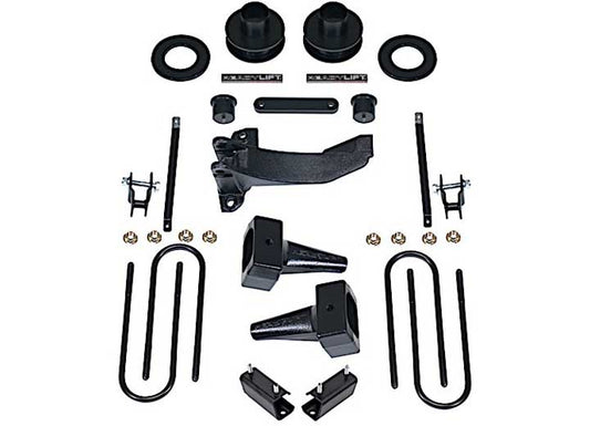 2.5IN SST LIFT KIT W/4IN REAR TAPERED BLOCKS-1 DRIVE SHAFT W/O SHOCKS 11-16 F250 4WD