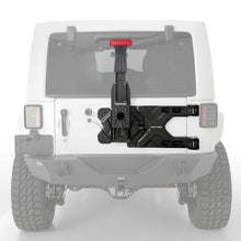 Smittybilt 2843 HD Pivot Tire Carrier 07-18 Jeep Wrangler JK/JKU