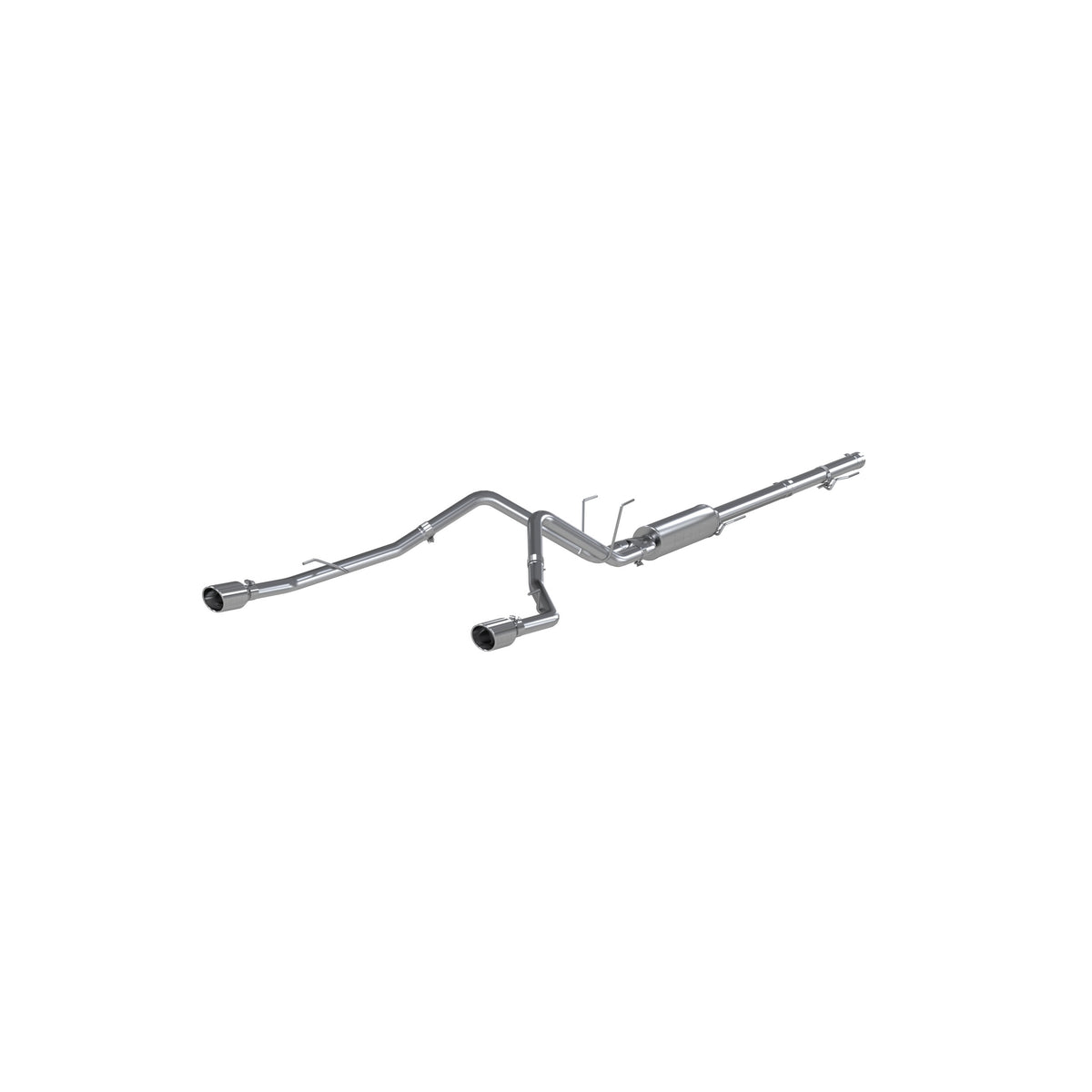 MBRP S5146AL 3in. Cat-Back. 2.5in. Dual Split Rear Exit. AL
