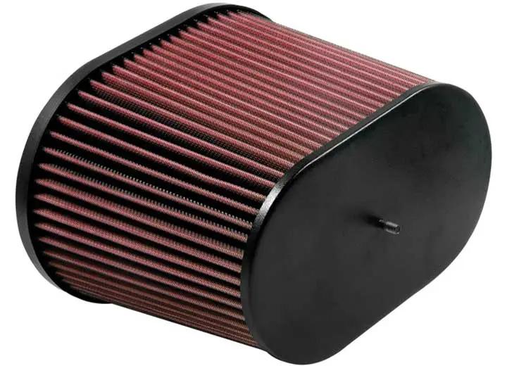 K&N Filters - 3 - 11/16INFLG, 10IN X 7INB, 9IN X 5 - 3/8INT, 7 - 7/8INH W/ STUD UNIVERSAL FILTER