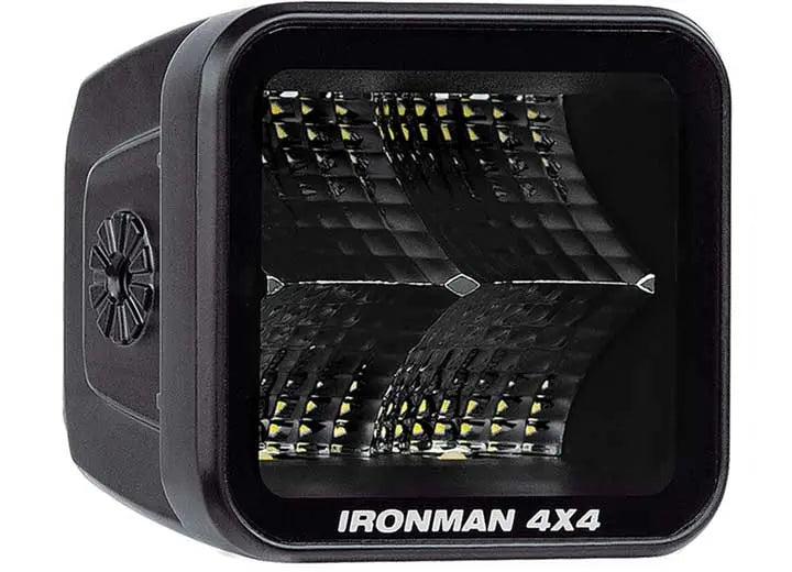 3.2IN 40W CLEAR FLOOD BEAM LED CUBE LIGHT Ironman 4x4