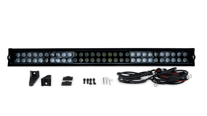 Body Armor 4x4 - 30" Blackout Led Light Bar Combo Beam With Wire Harness     