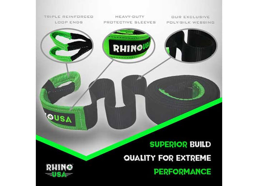 Ultimate 30FT Towing Strap & Shackles Kit