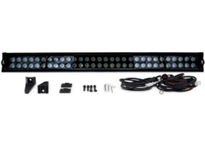 30IN BLACKOUT LED LIGHT BAR COMBO BEAM WITH WIRE HARNESSBLACK