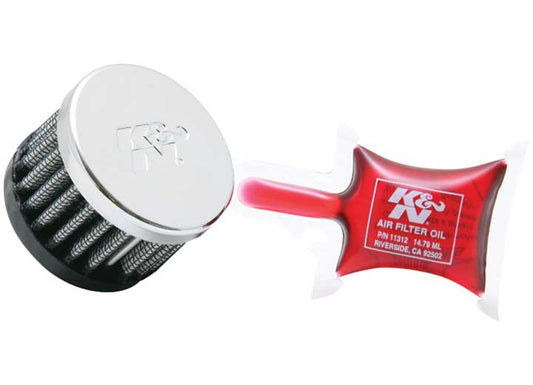 K&N Filters - 3/4"ID CLAMP - ON VENT,2"D,1.5"H
