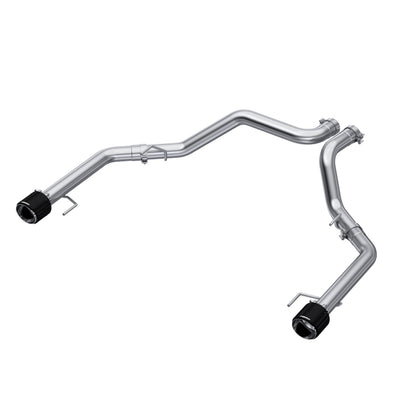 MBRP S52663CF 3in. Axle-Back. Dual Rear Exit. T304 Stainless Steel