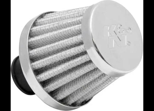 K&N Filters - 3/8IN - 1/2INID FLG X 2INOD B X 1 - 3/4INH X 1.5INTP CR VENT AIR FILTER