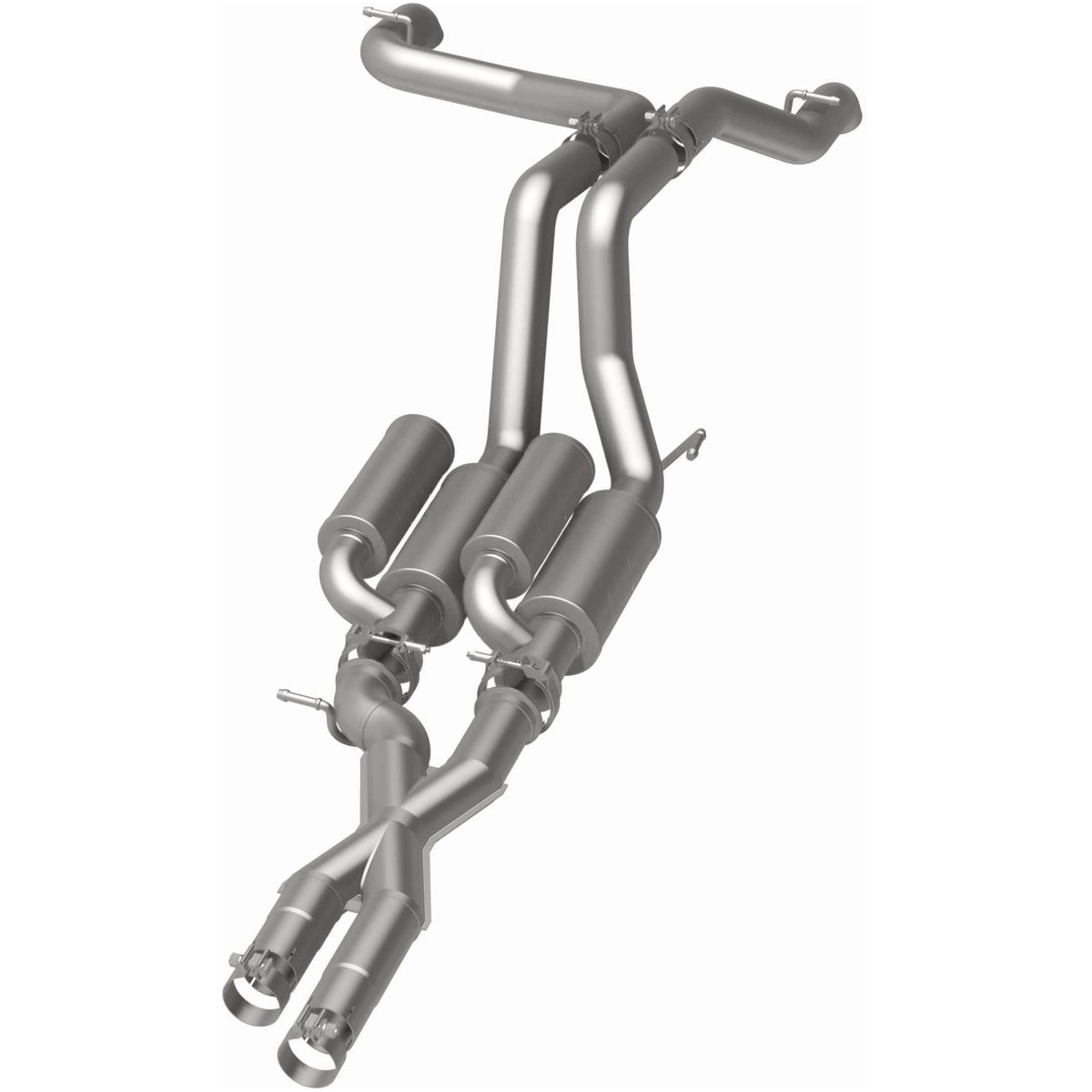 MagnaFlow 19582 Rock Crawler Series Stainless Cat-Back System - view 3