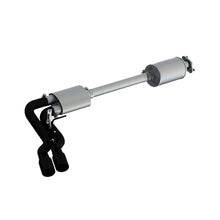 MBRP Exhaust -3in. Cat-Back. Pre-Axle Dual Outlet. Passenger side. Street Version. BLK
