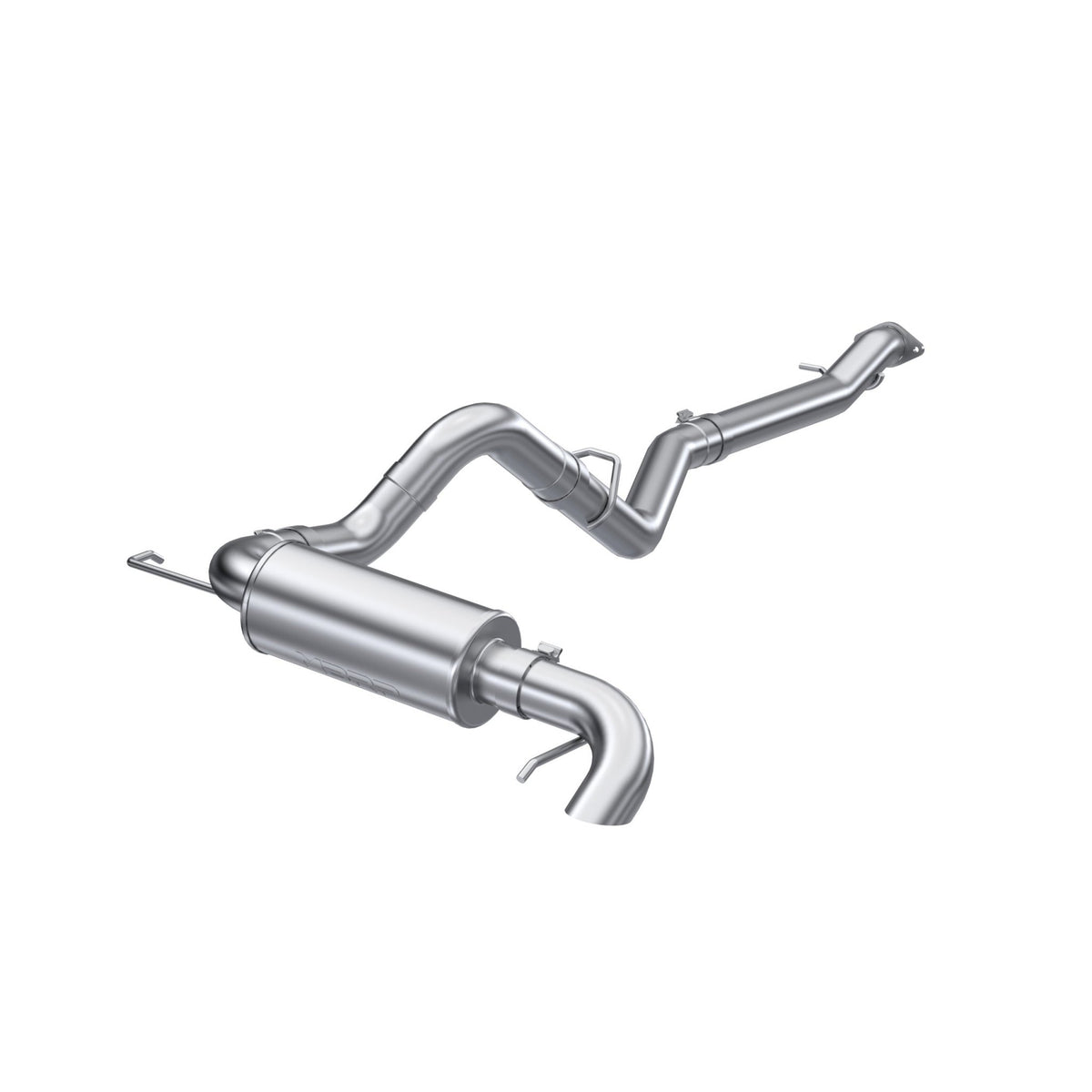 MBRP Exhaust -3in. Cat-Back. Single Rear Exit. High Clearance. Aluminized Steel.