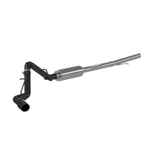 MBRP Exhaust - 3in. Cat - Back. Single Side Exit. Black Coated Aluminized Steel.