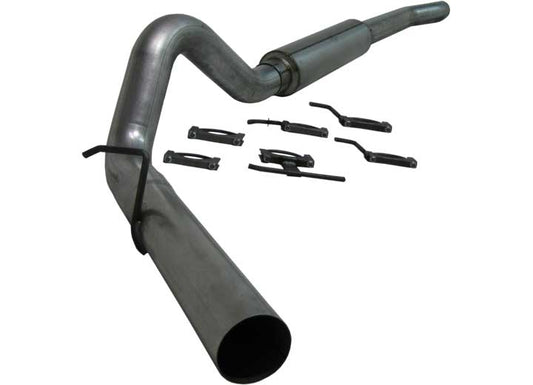 MBRP, Inc. - 4" Aluminized Steel Cat Back Exhaust System for 03 - 07 F - 250/350 - Single Side Exit