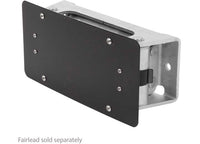 4-WAY ROLLER FAIRLEAD MOUNTED LICENSE PLATE BRACKET