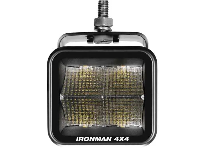 40W Clear Flood Beam LED Cube Light Kit - 3.2 Inch Ironman 4x4