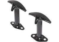 Smittybilt Hood Catch Kit - Black, 1941-1995 Jeep CJ &amp; Wrangler YJ