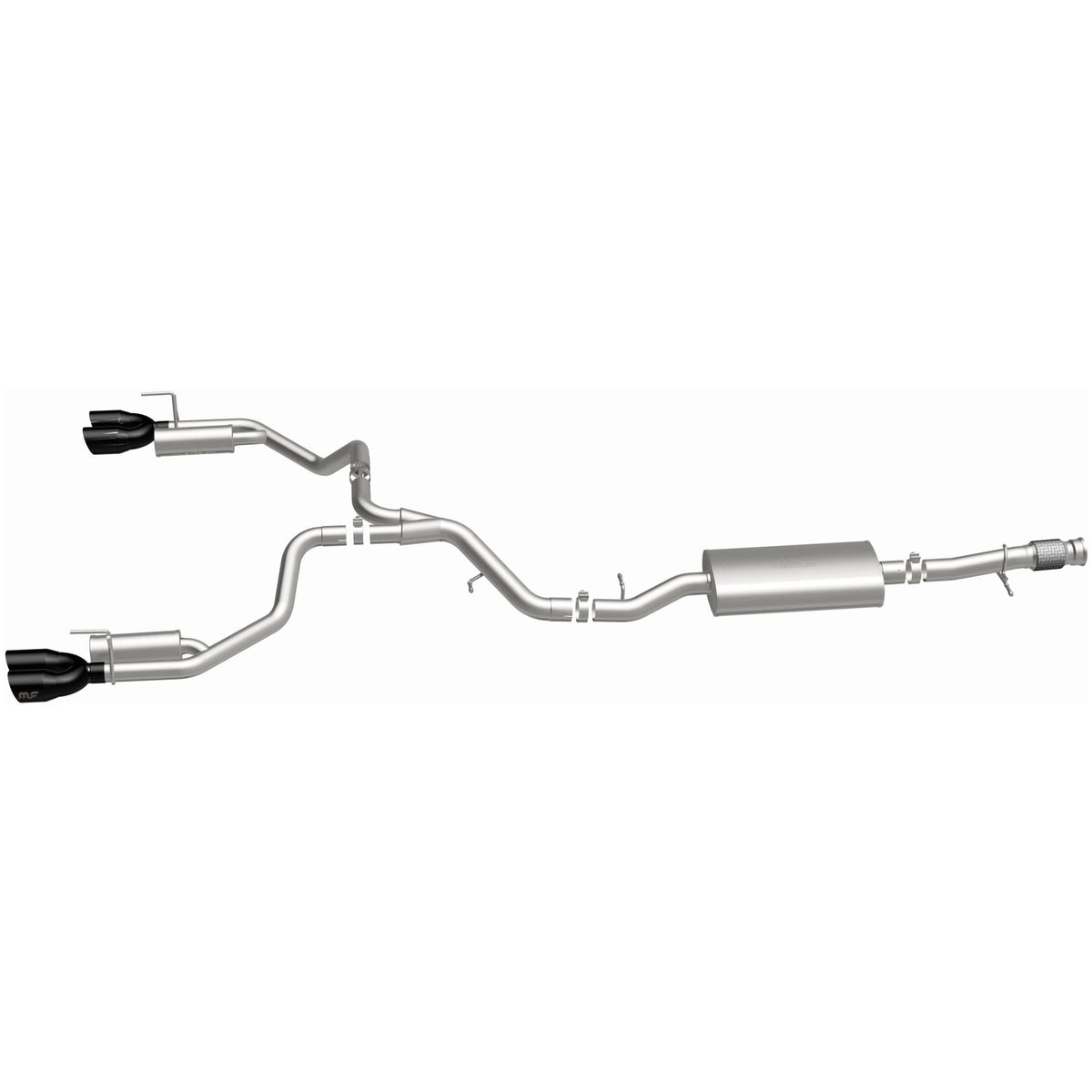 MagnaFlow 19580 Street Series Black Chrome Cat-Back System - view 3