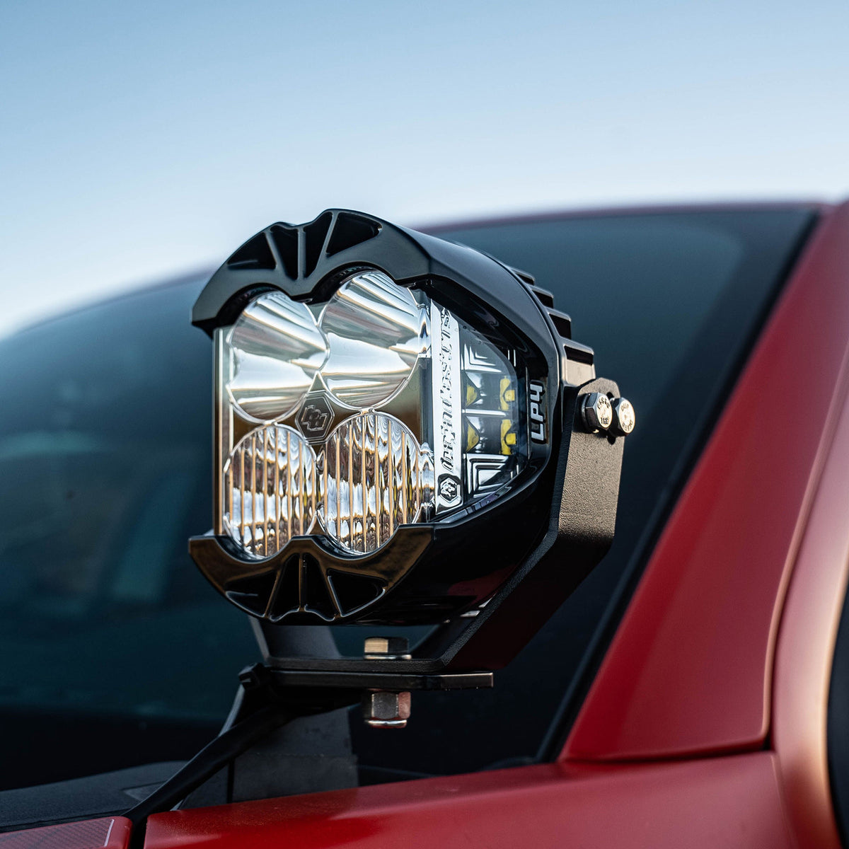 Baja Designs LP4 Pro A-Pillar Kit - '21-23 F-150 Raptor (Driving/Combo; Clear) 448068