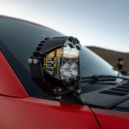 Baja Designs LP4 Pro A-Pillar Kit - '21-23 F-150 Raptor (Driving/Combo; Clear) 448068