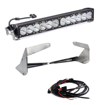 Baja Designs OnX6+ 30 Inch Grille Lower Kit - '19-24 2500/3500 (Driving/Combo; Clear) 448031