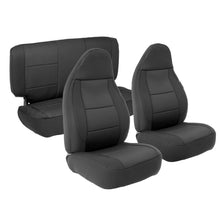 Smittybilt 471201 Neoprene Seat Cover Set Front/Rear Black (97-02 TJ)