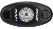 RIGID 480043 A-Series LED Light, Low Power, Red, Black Housing, Single