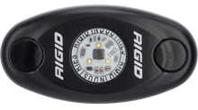 RIGID 480043 A-Series LED Light, Low Power, Red, Black Housing, Single - view 2
