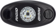 RIGID 480113 A-Series LED Light, High Power, Blue, Black Housing, Single