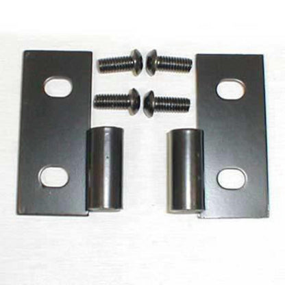 Smittybilt 7607 Lower Door Hinge Bracket Pair Black (76-06 CJ/Wrangler) - view 2