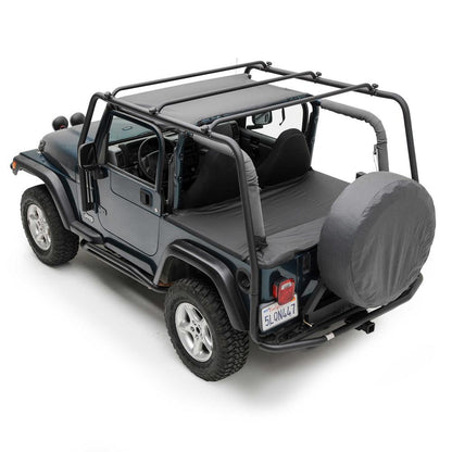 Smittybilt 76711 SRC Roof Rack Textured Black (87-95 YJ) - view 2
