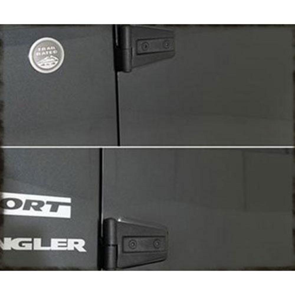 Smittybilt 7687 Door Hinge Kit Black (07-18 JK/JKU)